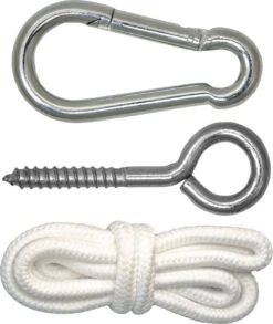 Metalen Ophangset Tot 160kg - Massieve Bevestiging Set Voor Hangstoel Hangmat - Plafond Wand Montage 8 Metalen Ophangset Tot 160kg - Massieve Bevestiging Set Voor Hangstoel Hangmat - Plafond Wand Montage -Tuinmeubelwinkel 1013x1200