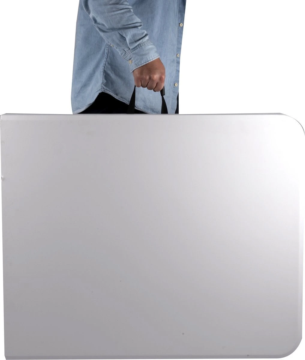 MaxxGarden Vouwtafel - Opvouwbare Kampeer Tafel - Tuin - Camping - Binnen - Weersbestendig - 180 X 74 X 74cm- Wit 11 MaxxGarden Vouwtafel - Opvouwbare Kampeer Tafel - Tuin - Camping - Binnen - Weersbestendig - 180 X 74 X 74cm- Wit - Afbeelding 11