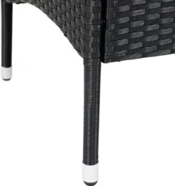 Casaria Tuinbank Polyrattan – 2 Zitter Incl. Tafel & Kussens – Zwart 26 Casaria Tuinbank Polyrattan – 2 Zitter Incl. Tafel & Kussens – Zwart -Tuinmeubelwinkel 1128x1200 1