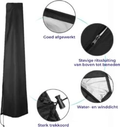 Merkloos Parasolhoes Met Rits En Trekkoord – Beschermhoes Voor Zweefparasol & Staande Parasol – Waterdicht Afdekhoes – Hoes Voor Hangparasol – Inclusief Opberghoes – Zwart - 205 Cm 10 Merkloos Parasolhoes Met Rits En Trekkoord – Beschermhoes Voor Zweefparasol & Staande Parasol – Waterdicht Afdekhoes – Hoes Voor Hangparasol – Inclusief Opberghoes – Zwart - 205 Cm -Tuinmeubelwinkel 1130x1200 1