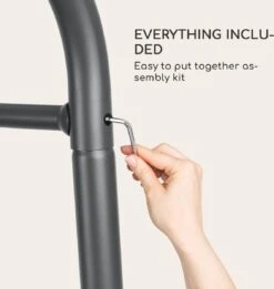 Blumfeldt Palermo Schommelbank - Hollywoodschommel 130 X 207 Cm - Ligbed Met Dak - Schommelstoel Voor 2 Personen - Tuinbank Inclusief Nekkussens - Stalen Frame En Polyester Dak - Grijs -Tuinmeubelwinkel 1134x1200