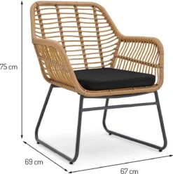 Milton & Oldbrook Tuinset 4-delig Kilsund Naturel -Tuinmeubelwinkel 1196x1200 5