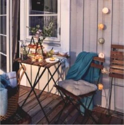 Wooners® Bistroset - Tuintafel Met Twee Stoelen - Metaal En Hout - Zwart 9 Wooners® Bistroset - Tuintafel Met Twee Stoelen - Metaal En Hout - Zwart -Tuinmeubelwinkel 1197x1200 3