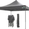 MaxxGarden Easy-up Partytent - 3x3m - Standaard - Waterdicht - Opvouwbaar - Inclusief Draagtas - Antraciet