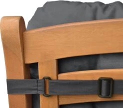 Beautissu Flair NL – Set Van 2 Tuinkussen Lage Rug Antraciet – 100x50 Cm – Zitkussen Matraskussen Voor Tuin Meubelen -Tuinmeubelwinkel 1200x1051