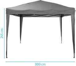 Ambiance Easy-up Partytent - 3x3m - Opvouwbaar - Grijs 13 Ambiance Easy-up Partytent - 3x3m - Opvouwbaar - Grijs -Tuinmeubelwinkel 1200x1055 2