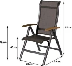 Hartman Alice Verstelbare Tuinstoel - Grijs 14 Hartman Alice Verstelbare Tuinstoel - Grijs -Tuinmeubelwinkel 1200x1100 1