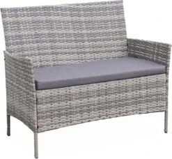 Alice's Garden Loungeset Moltès - 4 Plaatsen - Wicker - Kleine Set - Tinten Grijs/grijs -Tuinmeubelwinkel 1200x1108 2