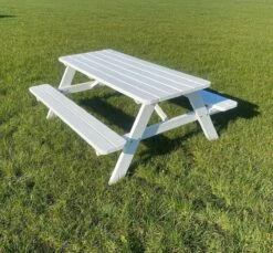 Goedkopepicknicktafels.nl | Witte XL Picknicktafel | Tuintafel 6 Persoons | Wit Gespoten Gedroogd Grenen Hout! 13 Goedkopepicknicktafels.nl | Witte XL Picknicktafel | Tuintafel 6 Persoons | Wit Gespoten Gedroogd Grenen Hout! -Tuinmeubelwinkel 1200x1112 1