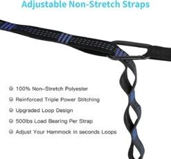 Fuegobird Hangmat Dubbele En Enkele Draagbare Hangmat Met Boomtouwen, Lichtgewicht Nylon Parachute-hangmatten Camping -Tuinmeubelwinkel 1200x1118 3