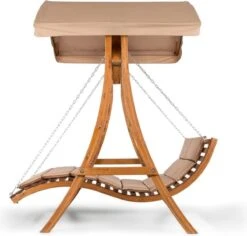 Bermuda Hollywoodschommel Tuinschommelbank 130 Cm 2-zits Zonneluifel -Tuinmeubelwinkel 1200x1145