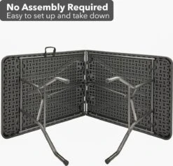 MaxxGarden Vouwtafel - Zwart - Rotanlook - 180x75x74 Cm 14 MaxxGarden Vouwtafel - Zwart - Rotanlook - 180x75x74 Cm -Tuinmeubelwinkel 1200x1156 4