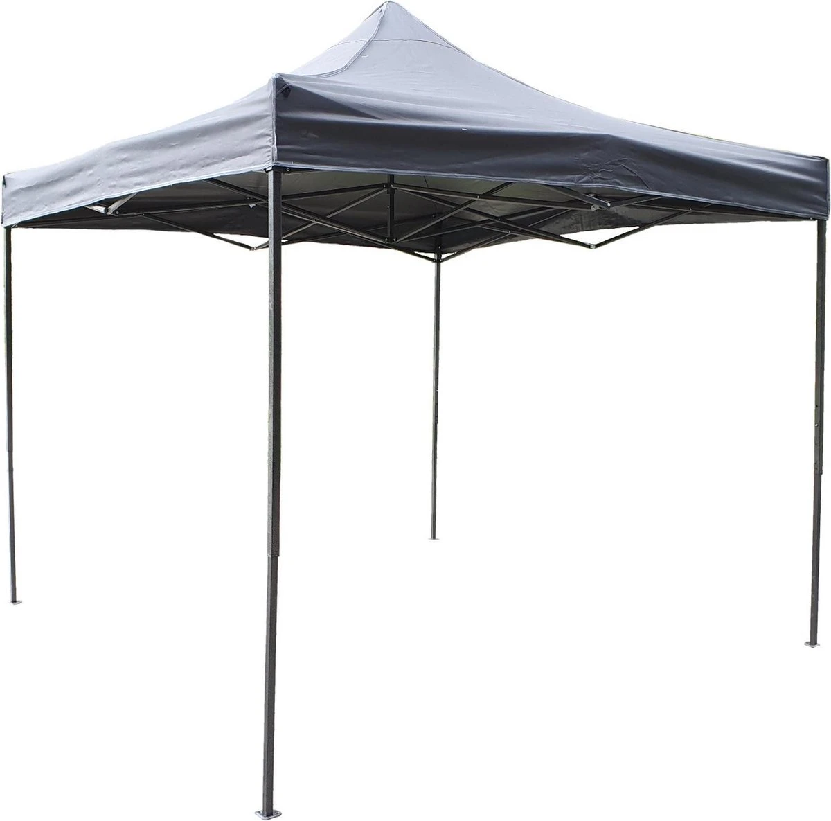 Garden Royal Easy Up Partytent 3x3 Donker Grijs 2 Garden Royal Easy Up Partytent 3x3 Donker Grijs - Afbeelding 2