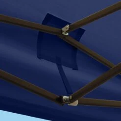 LifeGoods Partytent - 3x3 M - Zijwanden - Easy Up - Opvouwbaar - Waterdicht - Draagtas Met Wieltjes - Donkerblauw -Tuinmeubelwinkel 1200x1200 1070