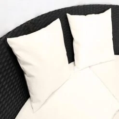 Casaria Polyrattan Zonne-Eiland Ø185cm – Incl. Kussens - Zwart Crème 30 Casaria Polyrattan Zonne-Eiland Ø185cm – Incl. Kussens - Zwart Crème -Tuinmeubelwinkel 1200x1200 1080