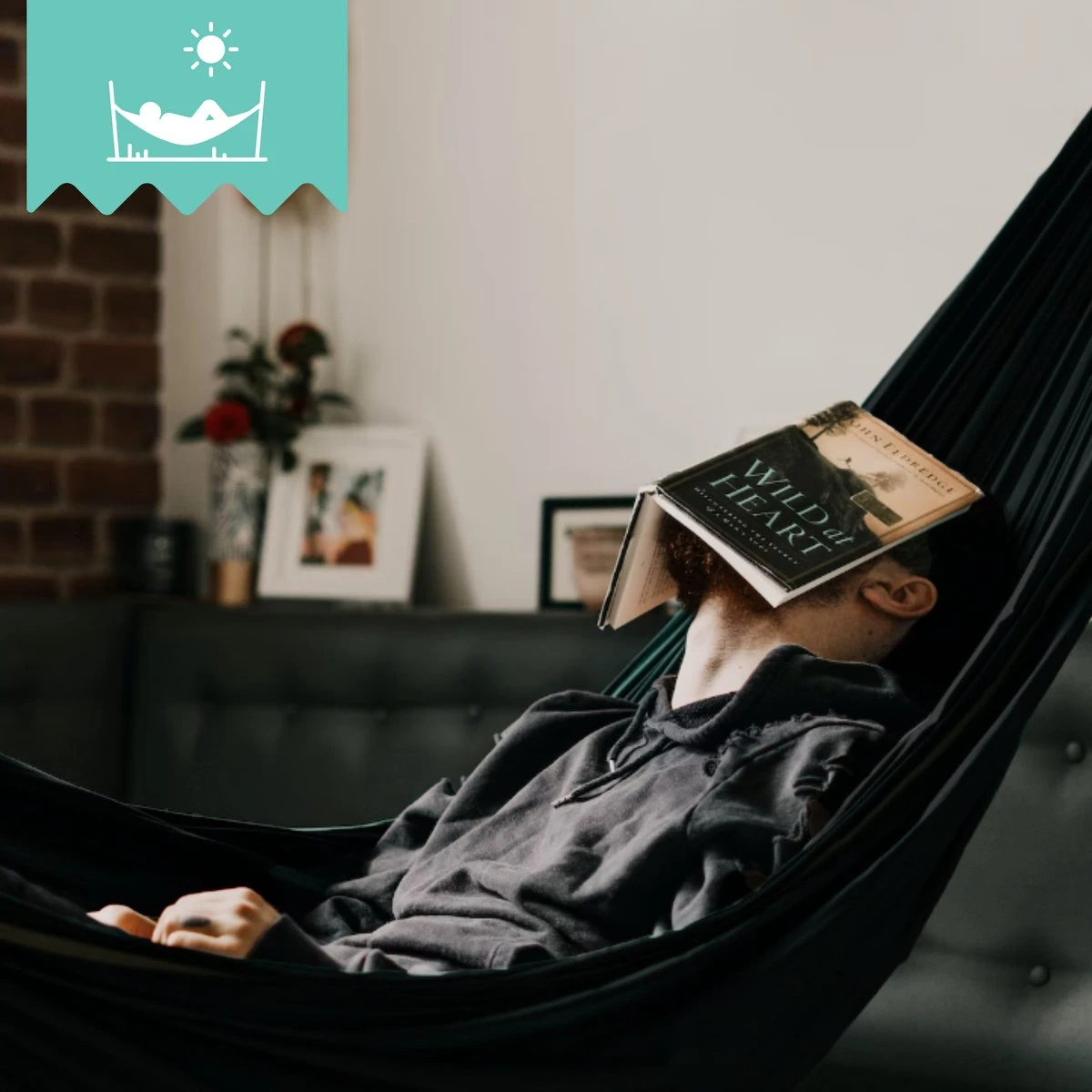 Dubbele Hangmat Zwart Met Spreidstok - 1 Of 2 Persoons - Lig Oppervlak 190x150cm - Lengte 260cm 4 Dubbele Hangmat Zwart Met Spreidstok - 1 Of 2 Persoons - Lig Oppervlak 190x150cm - Lengte 260cm - Afbeelding 4