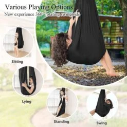 Merkloos Schommelstoel - Hangmat - Schommel - Kalmerend - Luchtdoorlatend - Kinderen - Zwart 6 Merkloos Schommelstoel - Hangmat - Schommel - Kalmerend - Luchtdoorlatend - Kinderen - Zwart -Tuinmeubelwinkel 1200x1200 1285