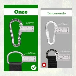 4House Ophang Koord Voor Hangmat, Hangstoel / Schommel - Hangmat Bevestigingsset Inclusief Haken - Karabijnhaak - Hangmat Standaard -Schommelophangset - Hangmat Ophangsysteem -150cm - Tot 1000kg - Boomvriendelijke Hangmat Ophangset - Set Van 2Stuks 12 4House Ophang Koord Voor Hangmat, Hangstoel / Schommel - Hangmat Bevestigingsset Inclusief Haken - Karabijnhaak - Hangmat Standaard -Schommelophangset - Hangmat Ophangsysteem -150cm - Tot 1000kg - Boomvriendelijke Hangmat Ophangset - Set Van 2Stuks -Tuinmeubelwinkel 1200x1200 1340