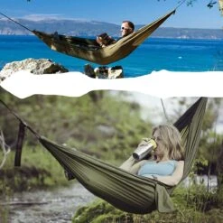 IBright Hangmat XXL - Complete Set – Incl. Karabijnhaken En Riemen - Tot 200 Kg - 270x140cm - Leger Groen 7 IBright Hangmat XXL - Complete Set – Incl. Karabijnhaken En Riemen - Tot 200 Kg - 270x140cm - Leger Groen -Tuinmeubelwinkel 1200x1200 1345