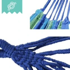 Dubbele Hangmat Blauw - 1 Of 2 Persoons - Lig Oppervlak 190x150cm - Lengte 260cm 11 Dubbele Hangmat Blauw - 1 Of 2 Persoons - Lig Oppervlak 190x150cm - Lengte 260cm -Tuinmeubelwinkel 1200x1200 1348