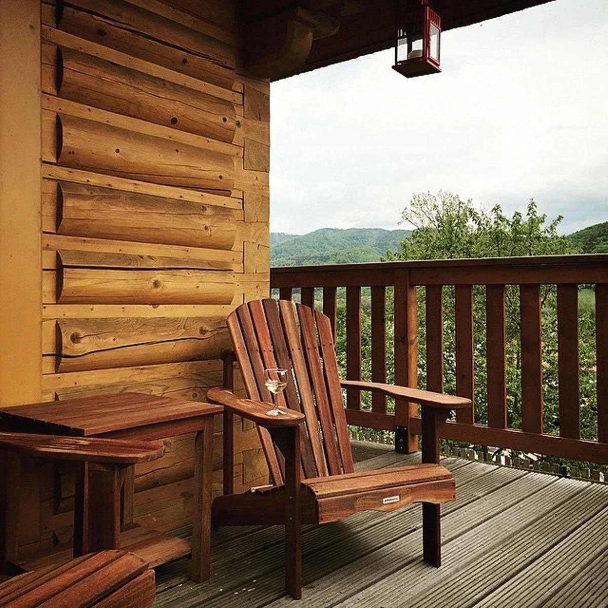 MaximaVida Adirondack Tuinstoel Toronto Oil - Uit Exclusief Mahoniehout 3 MaximaVida Adirondack Tuinstoel Toronto Oil - Uit Exclusief Mahoniehout - Afbeelding 3