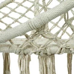 Macramé Hangstoel Beige - Beige Hangstoel - Hangstoel Touw - Hangstoel - Tot 110KG - Eenpersoons Hangstoel - Hang Stoel 1 Persoon - Hangstoel Voor Binnen - Hangstoel Zonder Standaard - Hangstoel Buiten 6 Macramé Hangstoel Beige - Beige Hangstoel - Hangstoel Touw - Hangstoel - Tot 110KG - Eenpersoons Hangstoel - Hang Stoel 1 Persoon - Hangstoel Voor Binnen - Hangstoel Zonder Standaard - Hangstoel Buiten -Tuinmeubelwinkel 1200x1200 256