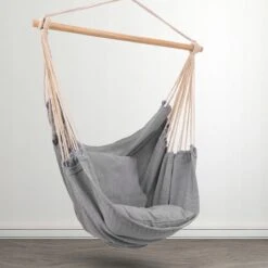 RENALUX Hangstoel Buiten En Binnen - Hangstoel Voor Binnen - Hangstoel Zonder Standaard - Hangstoel Cocoon - Gratis 2 Zachte Kussens - 150 KG - Grijs 12 RENALUX Hangstoel Buiten En Binnen - Hangstoel Voor Binnen - Hangstoel Zonder Standaard - Hangstoel Cocoon - Gratis 2 Zachte Kussens - 150 KG - Grijs -Tuinmeubelwinkel 1200x1200 320