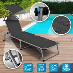 Sens Design Zonnebed - Ligbed Inklapbaar Met Zonneklep - Grijs 10 Sens Design Zonnebed - Ligbed Inklapbaar Met Zonneklep - Grijs -Tuinmeubelwinkel 1200x1200 353
