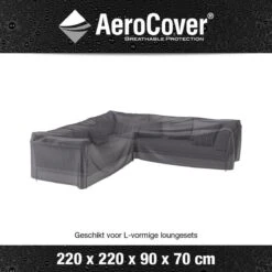 AeroCover Loungesethoes 220x220x90xH70 Cm - Antraciet 22 AeroCover Loungesethoes 220x220x90xH70 Cm - Antraciet -Tuinmeubelwinkel 1200x1200 41