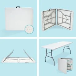 LifeGoods Klaptafel - Inklapbaar - 70x180cm - Verstelbare Vouwtafel - Weerbestendig - Wit 13 LifeGoods Klaptafel - Inklapbaar - 70x180cm - Verstelbare Vouwtafel - Weerbestendig - Wit -Tuinmeubelwinkel 1200x1200 522