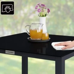 Casaria – Tuintafel – Aluminium – 90x90x75cm –Antraciet 12 Casaria – Tuintafel – Aluminium – 90x90x75cm –Antraciet -Tuinmeubelwinkel 1200x1200 541