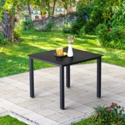 Casaria – Tuintafel – Aluminium – 90x90x75cm –Antraciet 13 Casaria – Tuintafel – Aluminium – 90x90x75cm –Antraciet -Tuinmeubelwinkel 1200x1200 542