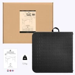 LifeGoods Klaptafel - Inklapbaar - 120 Cm - 4 Personen - Zwart 19 LifeGoods Klaptafel - Inklapbaar - 120 Cm - 4 Personen - Zwart -Tuinmeubelwinkel 1200x1200 667