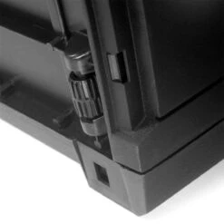 Opbergbox 310L UV-Bestendig Weerbestendig Wielen Tuinbox Rotan-look Antraciet -Tuinmeubelwinkel 1200x1200 691