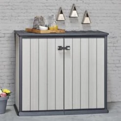 Keter Patio Store Opbergkast - 139,5x77x120cm - Grijs -Tuinmeubelwinkel 1200x1200 713