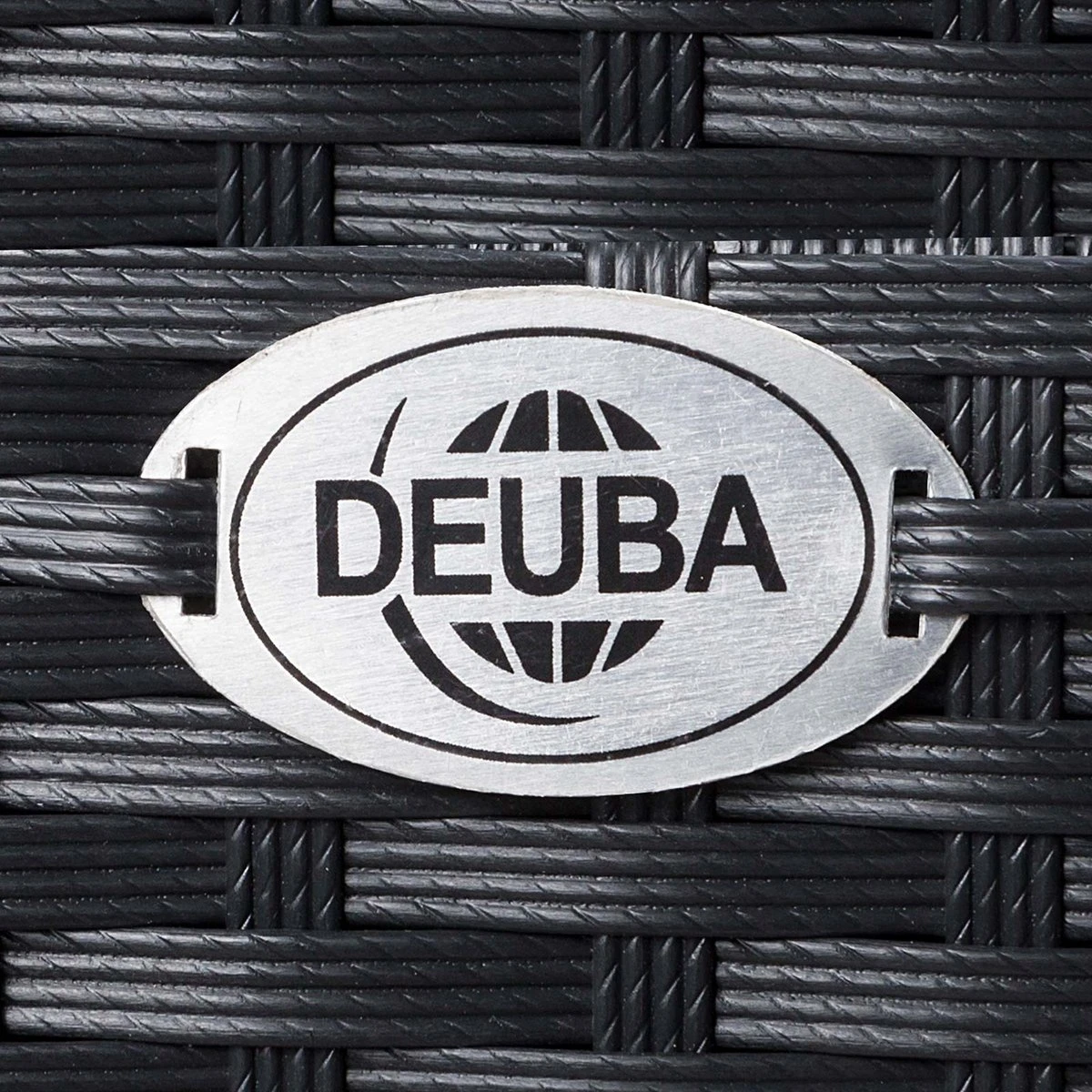 Casaria Tuinbank Polyrattan – 2 Zitter Incl. Tafel & Kussens – Zwart 14 Casaria Tuinbank Polyrattan – 2 Zitter Incl. Tafel & Kussens – Zwart - Afbeelding 14