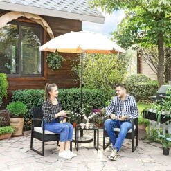 Songmics Tuinmeubelset, 3-delige Set, Van Polyrotan, Voor Outdoor, Terras, Balkon, Tuin, Eenvoudige Montage, Bijzettafel En 2 Stoelen, Zwart-beige 11 Songmics Tuinmeubelset, 3-delige Set, Van Polyrotan, Voor Outdoor, Terras, Balkon, Tuin, Eenvoudige Montage, Bijzettafel En 2 Stoelen, Zwart-beige -Tuinmeubelwinkel 1200x1200 859