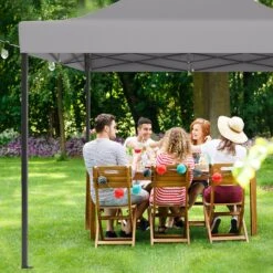 LifeGoods Partytent - 3x4.5 M - Zijwanden - Easy Up - Opvouwbaar - Waterdicht - Draagtas Met Wieltjes - Donkergrijs 12 LifeGoods Partytent - 3x4.5 M - Zijwanden - Easy Up - Opvouwbaar - Waterdicht - Draagtas Met Wieltjes - Donkergrijs -Tuinmeubelwinkel 1200x1200 980