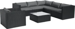 Intimo Garden Levanzo Loungeset – Zwart - 5 Tot 6 Persoons -Tuinmeubelwinkel 1200x471