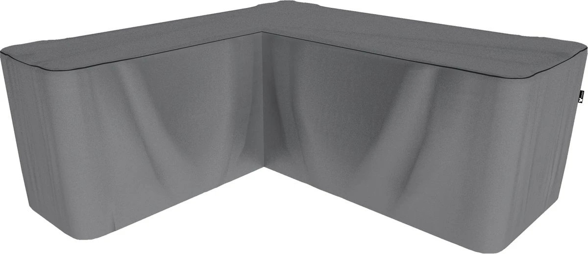 SORARA® Hoes Loungeset Hoekbank 235 X 235 X 70/100 Cm Grijs - Luxe Beschermhoes Tuinbank Met Aantrekkoord. 1 SORARA® Hoes Loungeset Hoekbank 235 X 235 X 70/100 Cm Grijs - Luxe Beschermhoes Tuinbank Met Aantrekkoord.