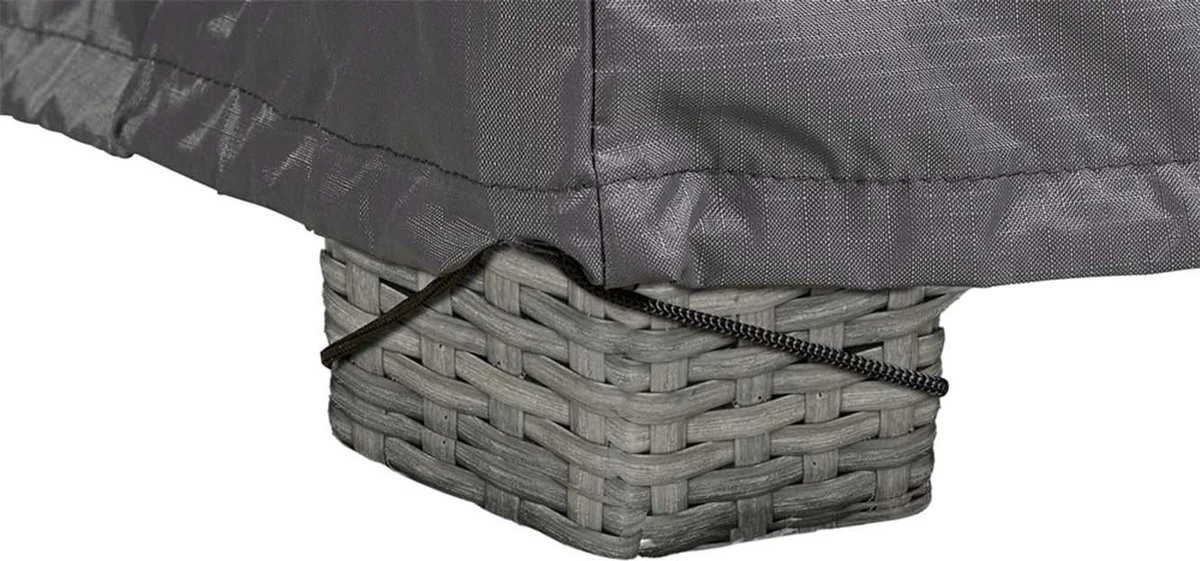 AeroCover Loungesethoes 220x220x90xH70 Cm - Antraciet 8 AeroCover Loungesethoes 220x220x90xH70 Cm - Antraciet - Afbeelding 8