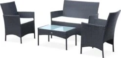 Tuinset - Moltès - 4 Plaatsen - Wicker