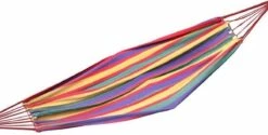 Hangmat - 200x80cm - 1 Persoons - Multi Color -Tuinmeubelwinkel 1200x606