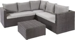 Central Park Hoekbank Loungeset Alea Grijs Staal/riet 3-delig -Tuinmeubelwinkel 1200x643