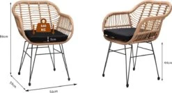 Casaria Polyrotan Kuipstoel Bali - Met Kussens – 2 Stuks 15 Casaria Polyrotan Kuipstoel Bali - Met Kussens – 2 Stuks -Tuinmeubelwinkel 1200x649