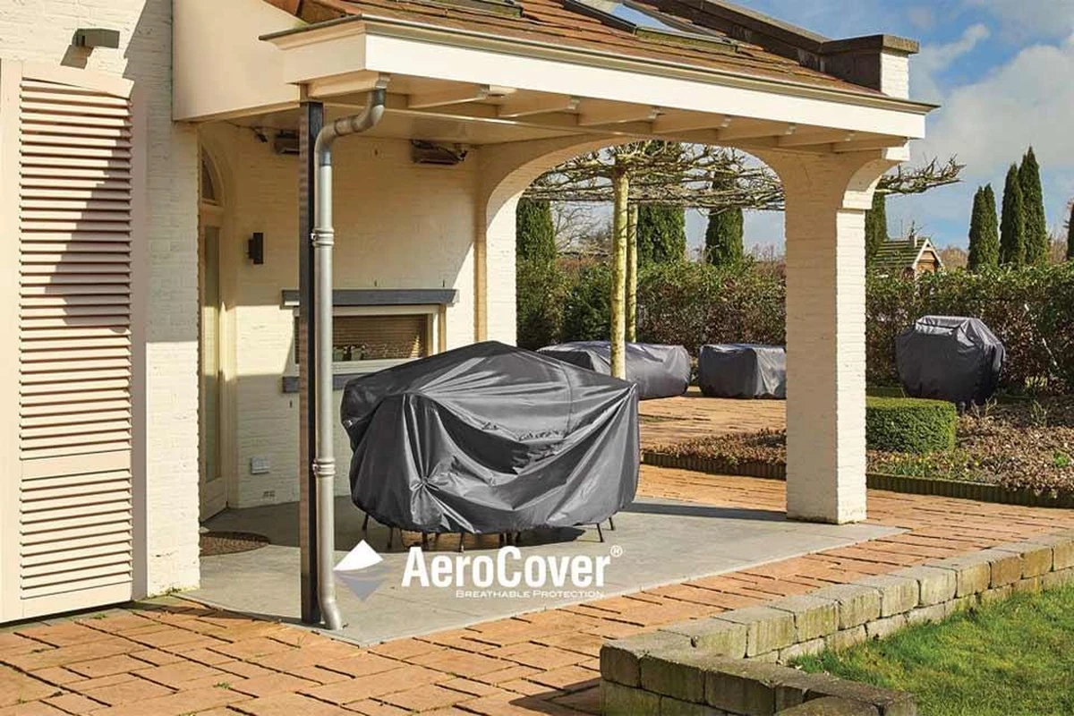 Aerocover Loungesethoes - L-vorm - L 255 X L 255 X B 100 X H 70 Cm 9 Aerocover Loungesethoes - L-vorm - L 255 X L 255 X B 100 X H 70 Cm - Afbeelding 9