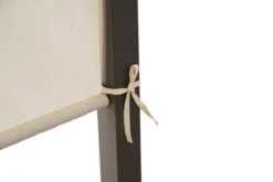 MaxxGarden Pergola - Partytent - Tuinpaviljoen Met één Gesloten Zijkant - 3x3x2,3 M - Cream -Tuinmeubelwinkel 1200x800 238