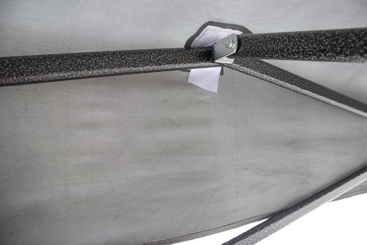 Garden Royal Easy Up Partytent 3x3 Donker Grijs 7 Garden Royal Easy Up Partytent 3x3 Donker Grijs - Afbeelding 7