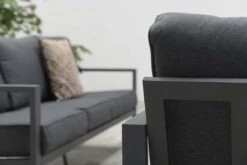 Garden Impressions Durban Loungeset - 4-delig - Zwart -Tuinmeubelwinkel 1200x800 289