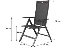 Hartman Aruba Aluminium Tuinstoel - Antraciet Verstelbaar -Tuinmeubelwinkel 1200x800 98